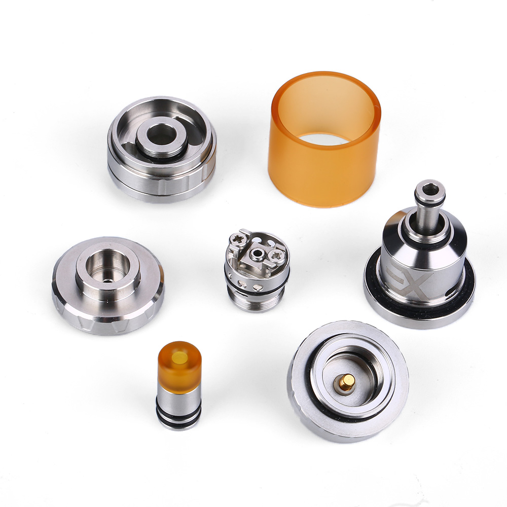 Exvape - Expromizer V4 MTL RTA 22 Polished Stainless Steel - immagine 3